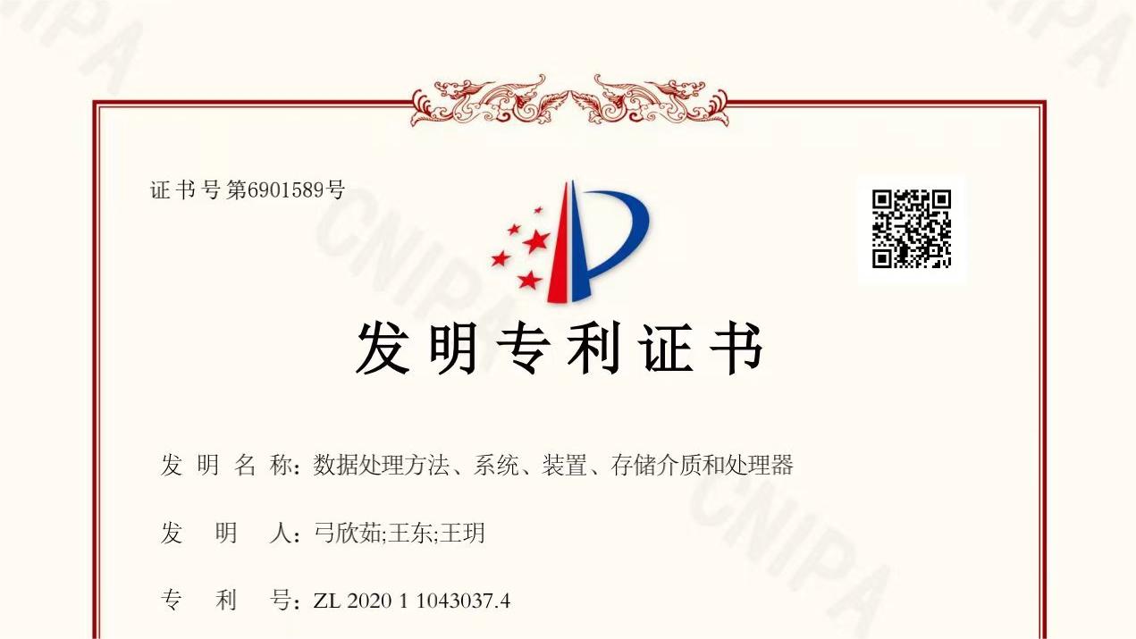 北京龙鼎源科技喜获国家专利证书！